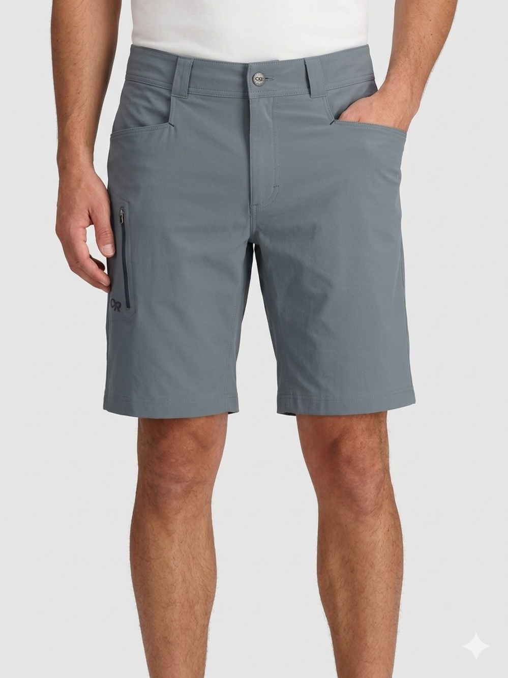 Outdoor Research Ferrosi 12" Shorts Pewter Grey 32 Gorpcore Utility Minimalist